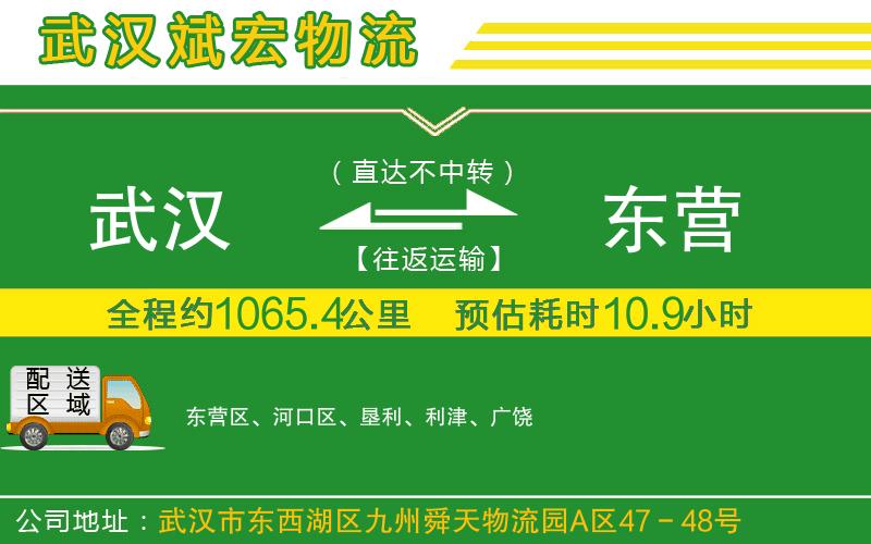 武漢到東營(yíng)物流公司
