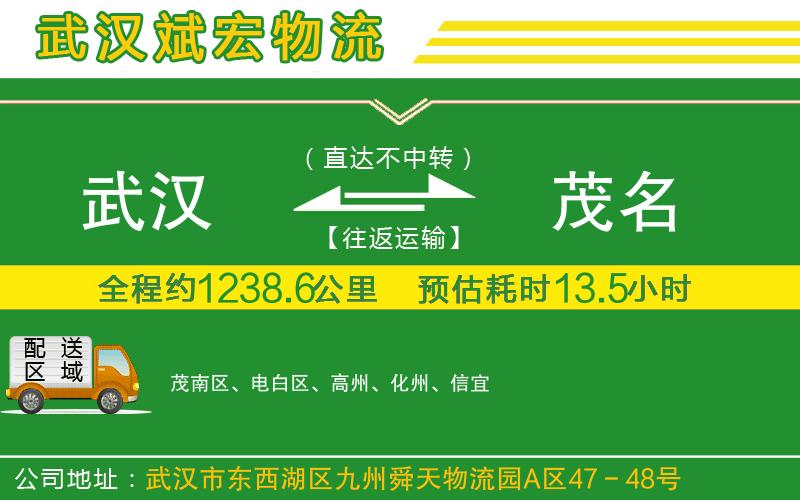 武漢到茂名貨運(yùn)專線