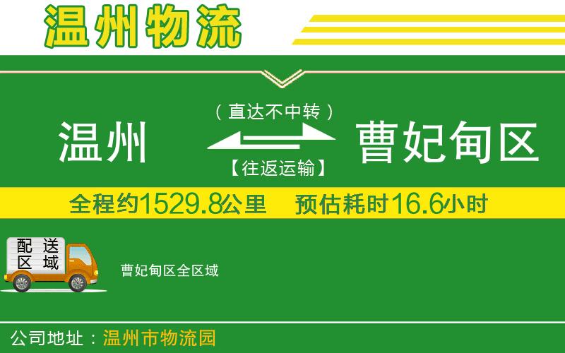 溫州到曹妃甸區(qū)物流公司