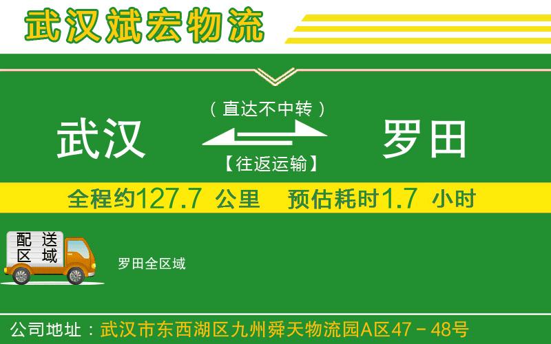 武漢到羅田貨運(yùn)專線