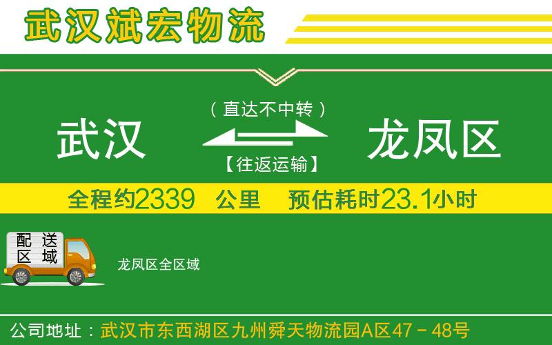 武漢到龍鳳區(qū)貨運(yùn)公司