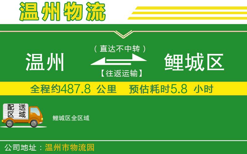 溫州到鯉城區(qū)物流公司