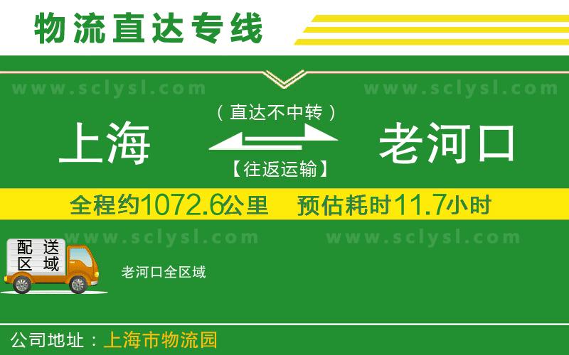 上海到老河口物流專線