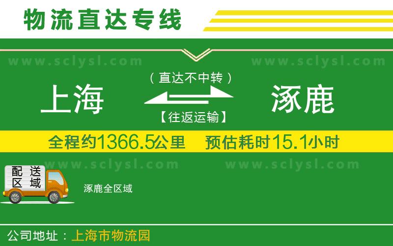 上海到涿鹿物流專線