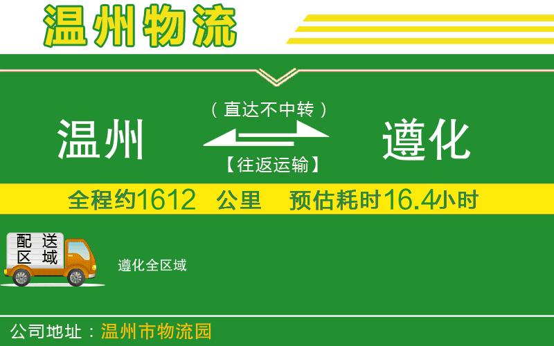 溫州到遵化貨運(yùn)專線