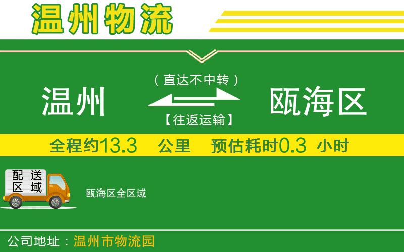 溫州到甌海區(qū)貨運(yùn)公司